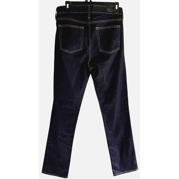 Adriano Goldschmied Mari Womens Jeans Sz 29 High Rise Straight Stretch Dark Wash - Picture 4 of 6